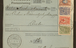 # 19211 # Postiosoitus Merijärvi -> Oulu