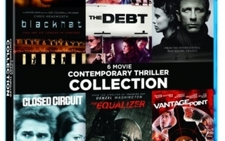 6 movie contemporay thriller collection	(71 672)	UUSI	-FI-