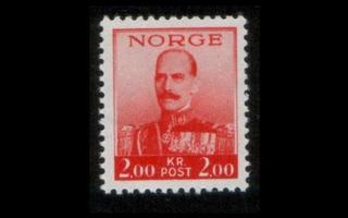 Norja 193 ** Haakon VII 2.00 kr (1937)