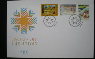 FDC Joulupostimerkit 5.11.1999 - LaPe 1494-1496