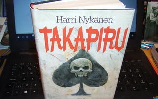 Harri Nykänen : Takapiru ( 1 p. 1989 ) Sis. postikulut