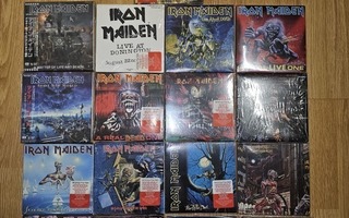 IRON MAIDEN Mini LP Set Of 17 CD Japan !