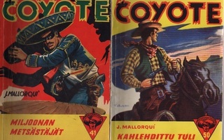El Coyote, numerot 41 - 50, 10 kpl , K3