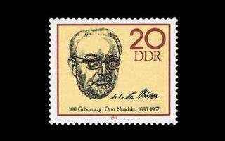 DDR 2774 ** Otto Nuschke, poliitikko (1983)