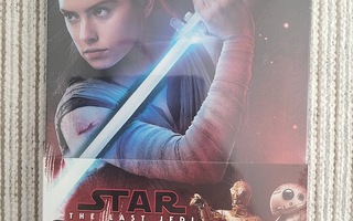 Star Wars: The Last Jedi Steelbook (Blu-ray) (uusi)