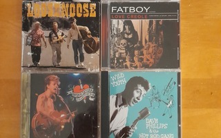 15 cd + muuta: FATBOY, Dave Philips, Francine ,relaxtrio jne