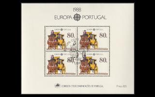 Portugali 1754BL57 o Europa viestintä ja liikenne (1988)