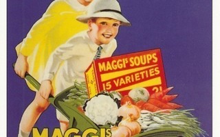 Mainos Maggi kasvisliemikuutio (postikortti)