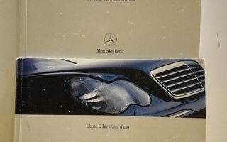 Mercedes-Benz W/S203 auton ja comandin ohjekirjat (Italia)