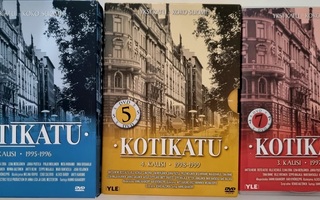 KOTIKATU, KAUDET 1. 3 JA 4 DVD