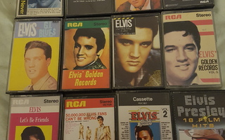 Elvis C-kasetit 12kpl