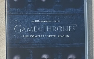 Game of Thrones: Kausi 6 (5DVD) uusi ja muoveissa