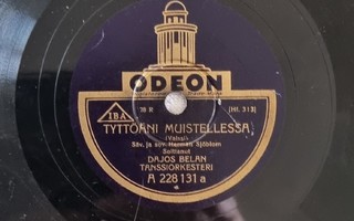 Savikiekko 1930 - Dajos Belan Tanssiorkesteri Odeon A 228131