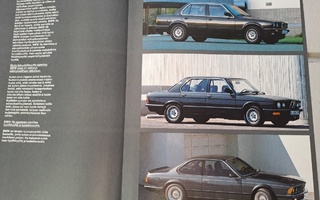 BMW mallisto -esite, 1985