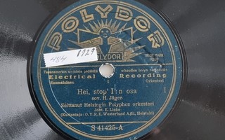 Savikiekko 1929 - Helsingin Polyphon ork. - Polydor S 41425