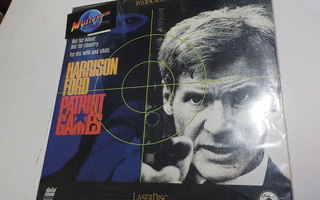 HARRISON FORD - PATRIOT GAMES M-/M- LASERDISC