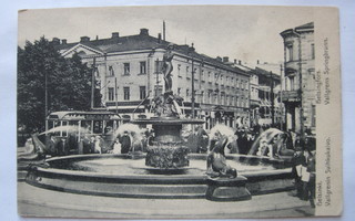 VANHA Postikortti Helsinki Raitiovaunu 1900-luku