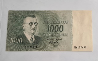 1000 mk 1955 , M6137659, RO I-Eng, w.rahak.KOKOELMA