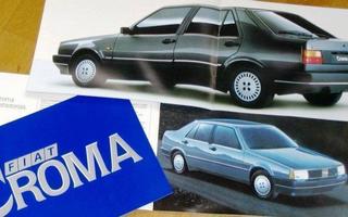1987 Fiat Croma esite - suom - 20 sivua - KUIN UUSI