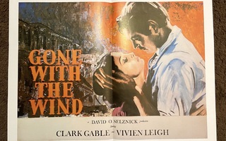 Vanha elokuvajuliste: Gone with the Wind