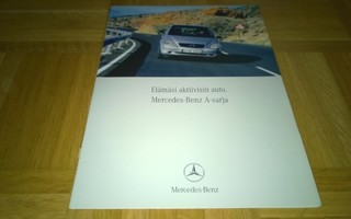 Esite Mercedes A-sarja W168, 1998