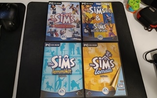 [PC] The Sims Deluxe Edition + 3 lisäosaa