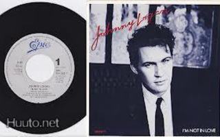 JOHNNY LOGAN :: I'M NOT IN LOVE / SUCH A LADY :: VINYYLI 7