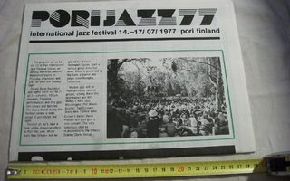 Pori Jazz 1977 lehti