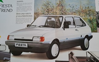 Ford Fiesta Trend -esite 1988