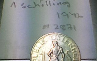 Itävalta 1 schilling 1946, km#2871