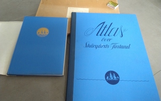 Atlas över Skärgårds-Finland + text  (v. 1960)