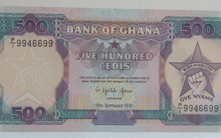 Ghana 1991 500 Cedis