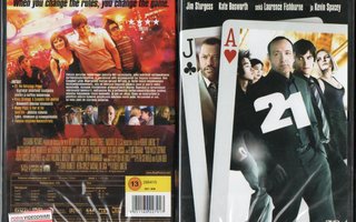 21	(35 374)	UUSI	-FI-	DVD	suomik.		kevin spacey	2008	1h 57mi