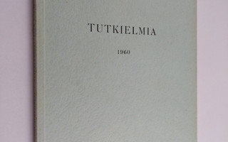 Tutkielmia 1960