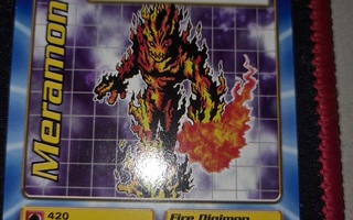 Digimon keräilykortti Meramon