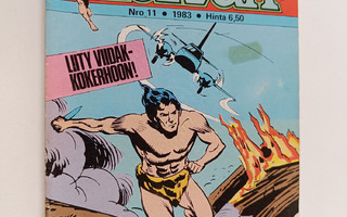 Edgar Rice Burroughs : Tarzan 11/1983 : Unohdettu kylä