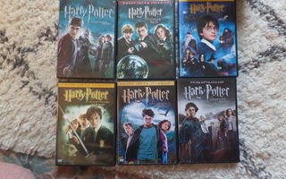 Harry Potter 6 kpl dvd.¤