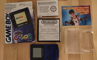 Gameboy color Purple *CIB