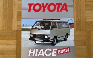 Esite Toyota Hiace bussi, noin 1986/1987