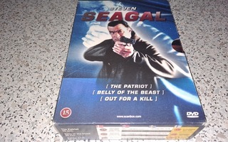 Steven Seagal Kokoelma (3 DVD-Box) (DVD)