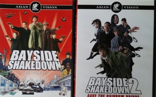 Bayside Shakedown 1 & 2 -DVD.SUOMIJULKAISUT