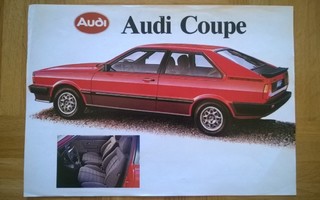 Esite Audi Coupe, 1980-luku
