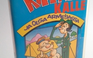 VHS: Kippari Kalle ja Olga Armeijassa (1989)