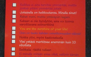 KULKEMATON TÄHÄN TILANTEESEEN SOPIVAT...  MARKKA-AJALTA
