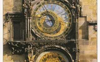 Astronominen kello Prahassa (panoraamakortti)