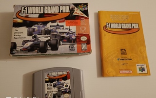 Nintendo 64 -F1 World Grand Prix (CIB)