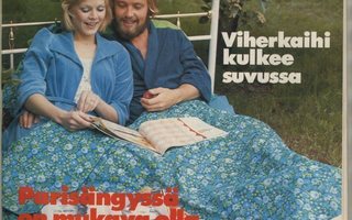 Kodin Kuvalehti n:o 15 1976 Juoksija Pekka Päivärinta & perh