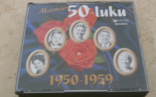 Muistojen 50-luku  - 1950-1959 - 3 cd:n boxi
