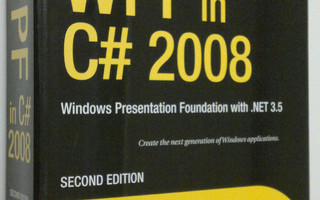 Matthew MacDonald : Pro WPF in C 2008 : Windows Presentat...