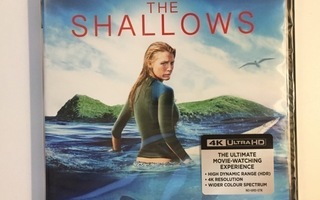The Shallows (4K Ultra HD + Blu-ray) Blake Lively (UUSI)